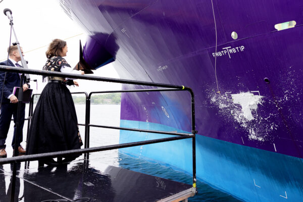 Kari Nessa Nordtun. Godmother ceremony Northern Pathfinder.