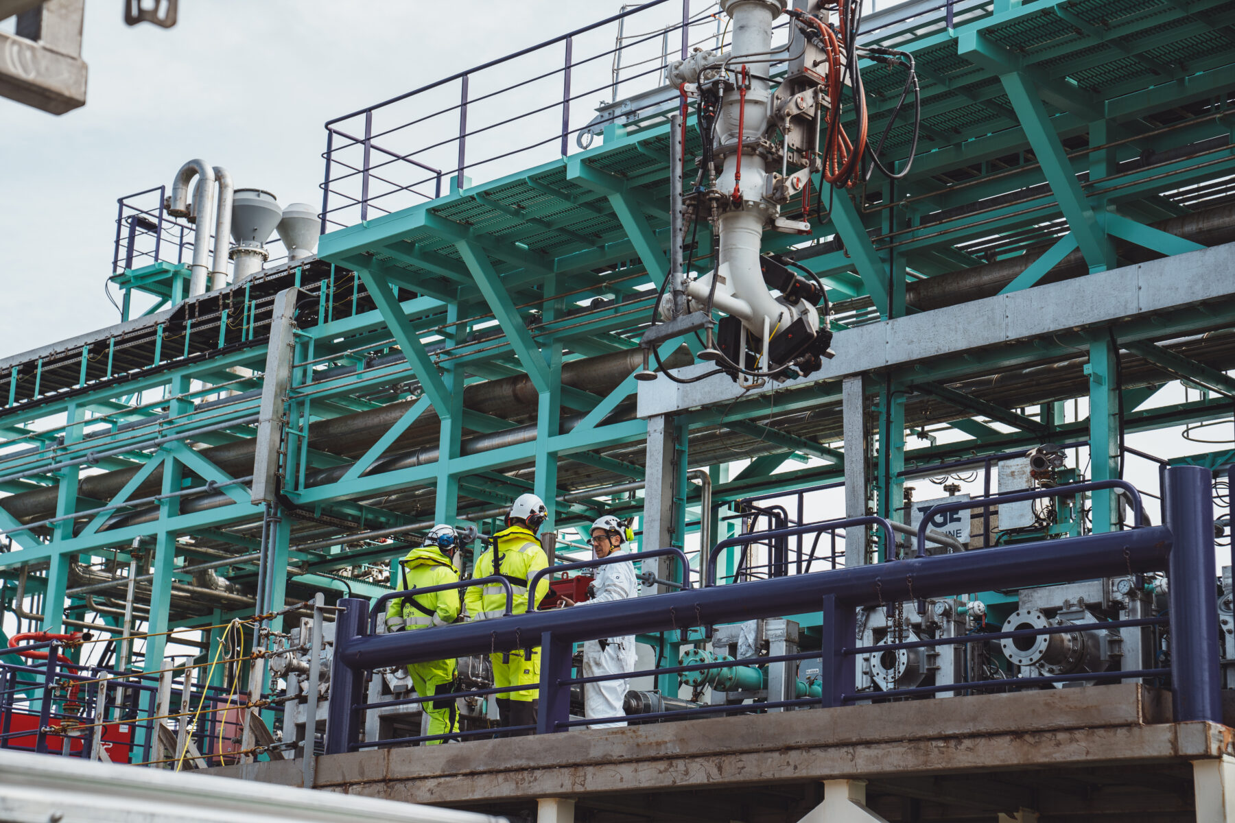 Offloading in Øygarden.